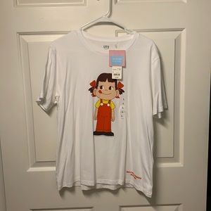 Uniqlo Peko Tshirt, size L, NWT!